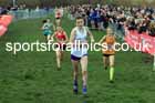Intermediate Girls 2024 English Schools Cross Country Champs., Pontefract, March 16th.  Photo: David T. Hewitson/Sports for All Pics